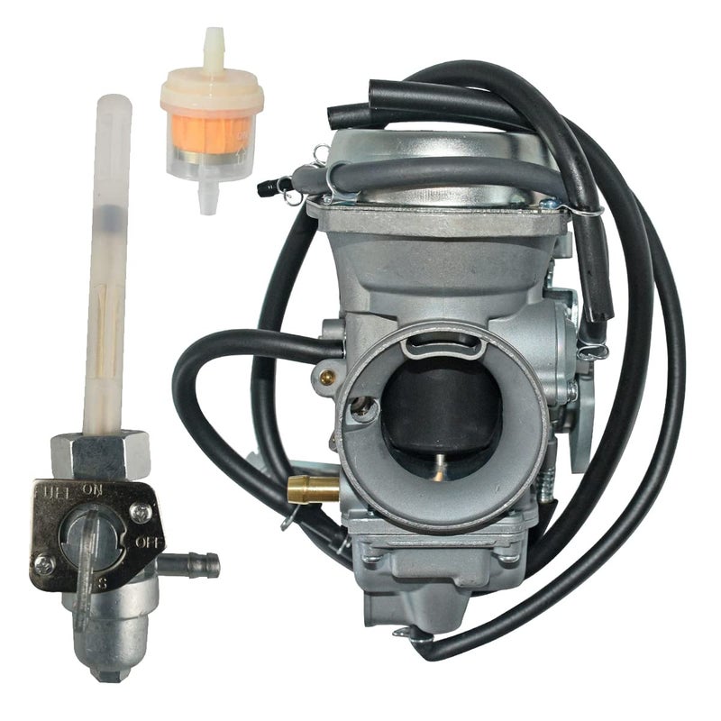 Partman Carburetor fit for HONDA XR650L 19932012 16100MY6772 with Fuel Tank Switch Valve Petcock - Image 2