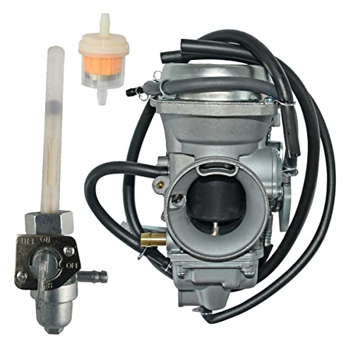 Partman Carburetor fit for HONDA XR650L 19932012 16100MY6772 with Fuel Tank Switch Valve Petcock - Image 1