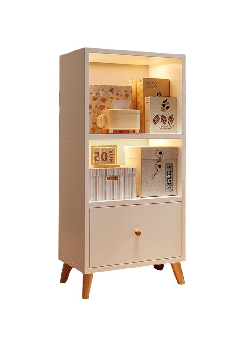 Free-Standing Storage Cabinet Living Room Display Cabinet with One Drawer Household Storage Organizer 50*30*120 cm - pzsku/Z30E8ADE1AF82604D2BD9Z/45/_/1708671962/d4eab4da-a663-4564-9357-e7d88f74ddb4