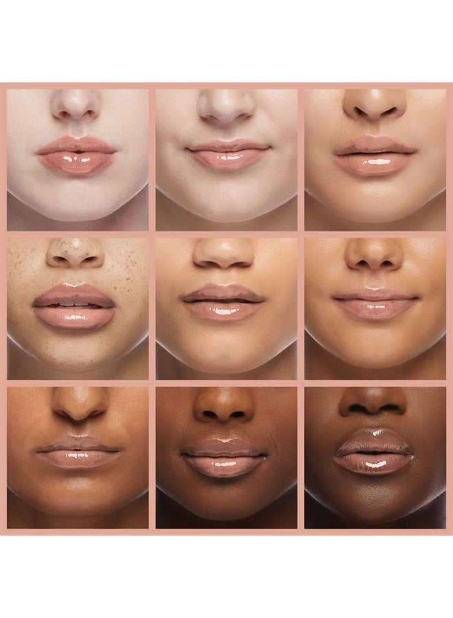 Kopari Coconut Lip Glossy | Nude Tint Birthday Suit | Vegan Hydrating Moisturizing Lip Oil Vitamin E Shea Butter Long Wear High Shine Non Sticky | Natural Clean Plant Based Non Toxic Balm Paraben Free - Image 4