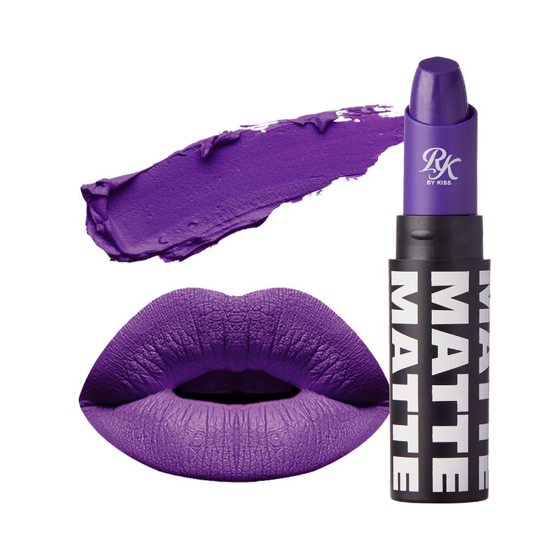 Ruby Kisses Ultra Matte Super Rich Lipstick 35g012oz RMLS18 PURPLE AFFAIR