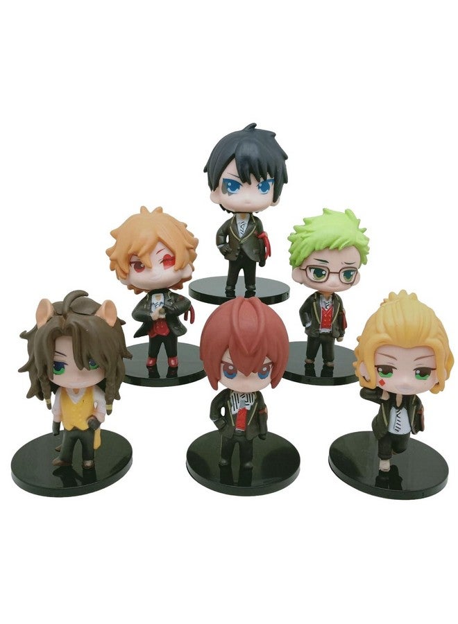 Trunkin Trunkin | Twisted Wonderland | Set of 6 Action Figures Weeb Manga Collectible Action Figure | Cake Topper Figurines  - Image 1