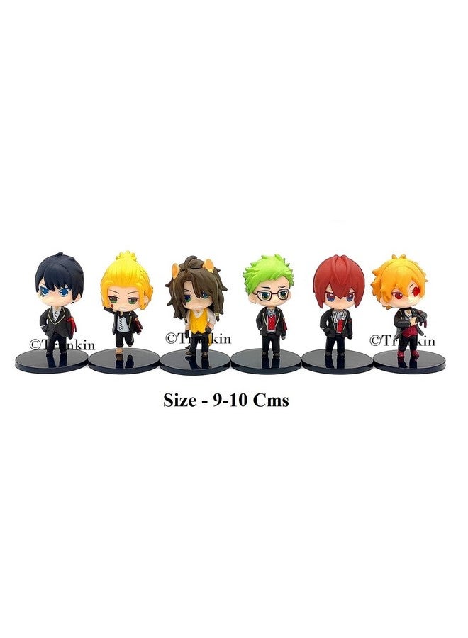 Trunkin Trunkin | Twisted Wonderland | Set of 6 Action Figures Weeb Manga Collectible Action Figure | Cake Topper Figurines  - Image 5