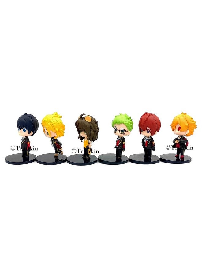 Trunkin Trunkin | Twisted Wonderland | Set of 6 Action Figures Weeb Manga Collectible Action Figure | Cake Topper Figurines  - Image 2