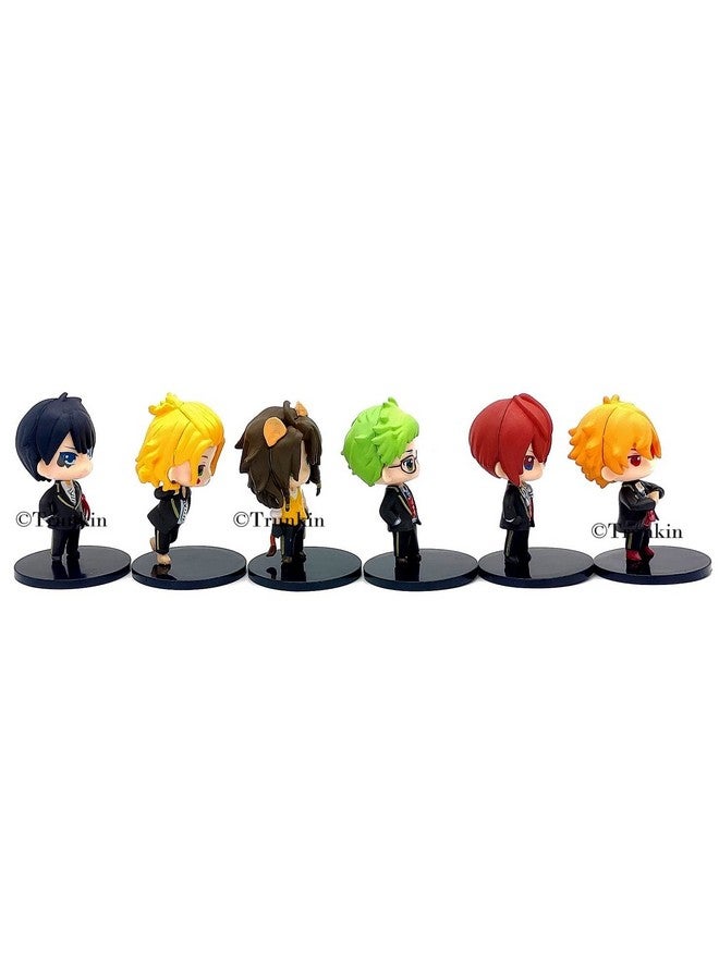 Trunkin Trunkin | Twisted Wonderland | Set of 6 Action Figures Weeb Manga Collectible Action Figure | Cake Topper Figurines  - Image 3