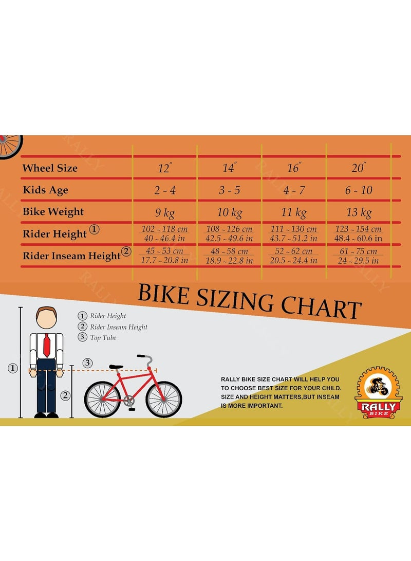 دراجة أطفال للبنات (من 6 إلى 10 سنوات) بعجلات تدريب، واقي السلسلة، سلة أمامية، ومقعد خلفي. - Image 5