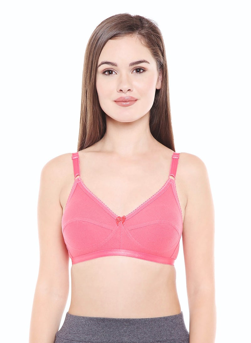 Bodycare Women's Coral Colour Bra - Image 1