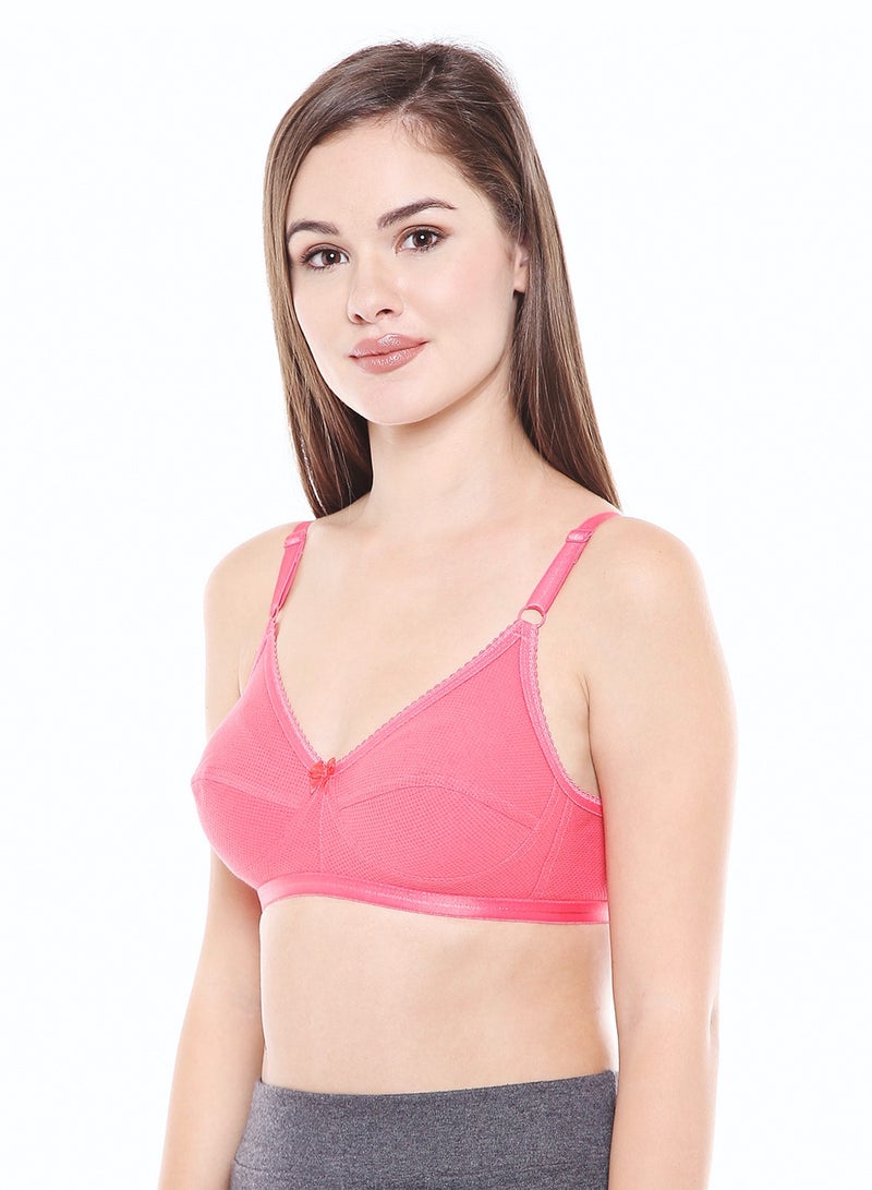 Bodycare Women's Coral Colour Bra - Image 2