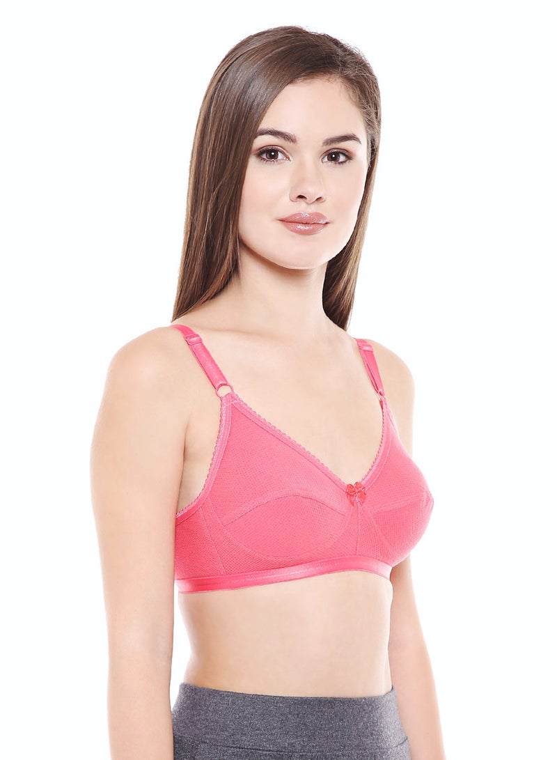 Bodycare Women's Coral Colour Bra - Image 3