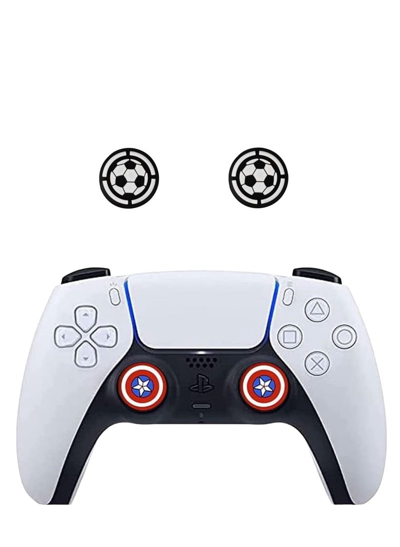 2-Piece Galaxy Thumb Grip Set For PS4/PS5 Controllers - Image 1