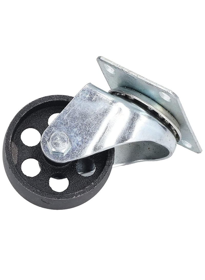 ABBASALI Universal Wheel, Easy Installation Labor Saving Swivel Caster Dual Bearing Standard Size for Household Car Trolley - Image 1