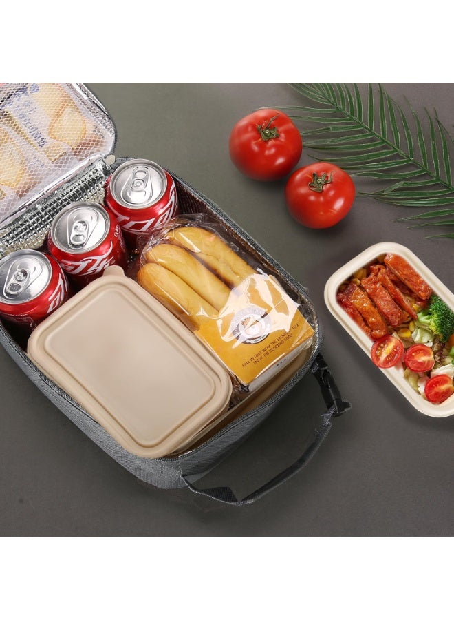 نيبمينينت علبة غداء حقيبة غداء للرجال والنساء معزولة لحافظة الغداء حقائب للعمل والنزهات والسفر - Image 5