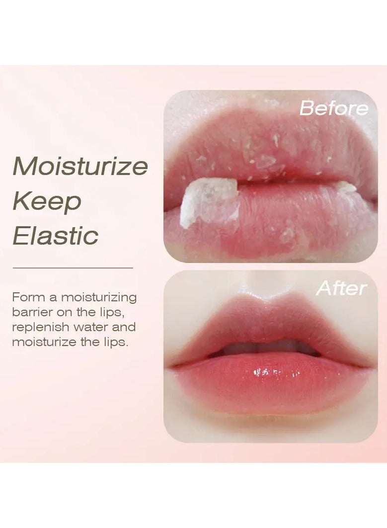 كاريت شفاف الشفاه العسل زيت الشفاه زيت العناية بالشفاه مرطب مرآة الشفاه صقيل لمعان الشفاه طويلة الأمد مقاوم للماء غير لزجة العناية بالشفاه اليومية اللون الطبيعي - Image 2