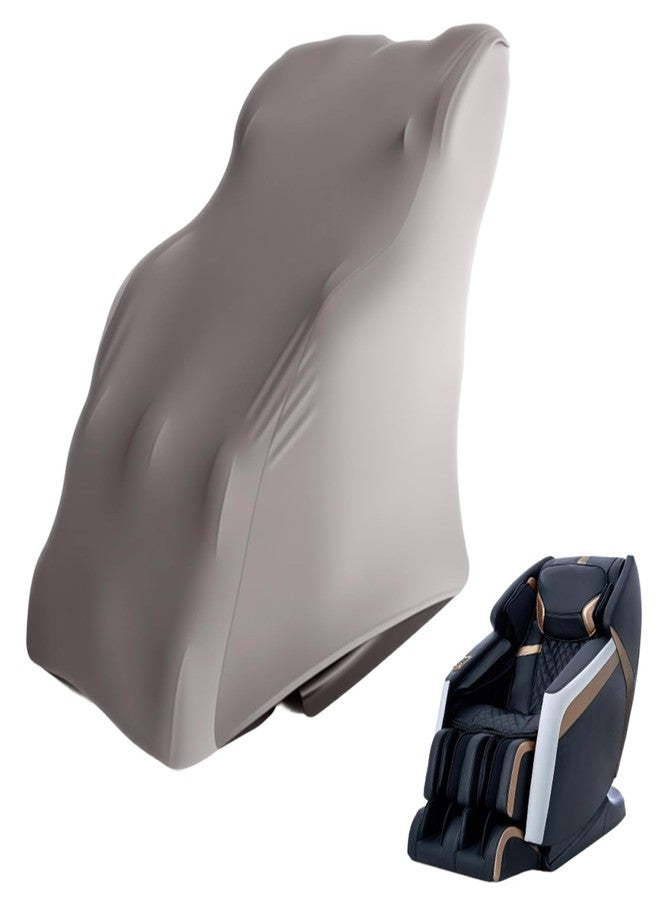 asdmm غطاء كرسي التدليك - غطاء قماشي مرن، مقاوم للحيوانات الأليفة والأطفال، مقاوم للغبار وأشعة الشمس، واقي كامل للأثاث لكرسي الاسترخاء بتقنية انعدام الجاذبية/شياتسو، مقاس كبير جدًا (28 بوصة طول × 63 بوصة عرض × 50 بوصة ارتفاع) - Image 1