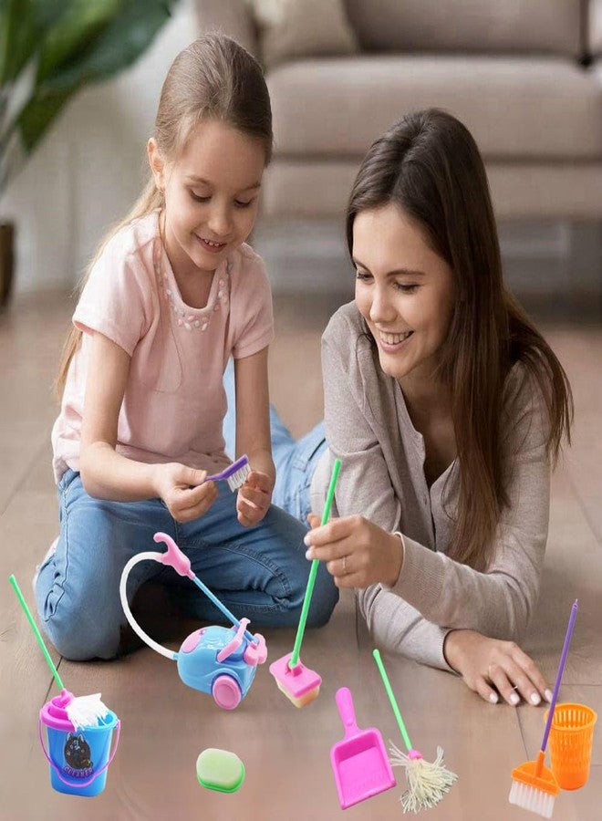 DoubleWood Doll House Accessories and Furniture Set, Miniature Bucket Doll Housework Cleaning Supplies Mini Dollhouse Accessories Dollhouse Furniture Decoration for 11.5 inch Doll (Doll House Cleaning) - Image 5
