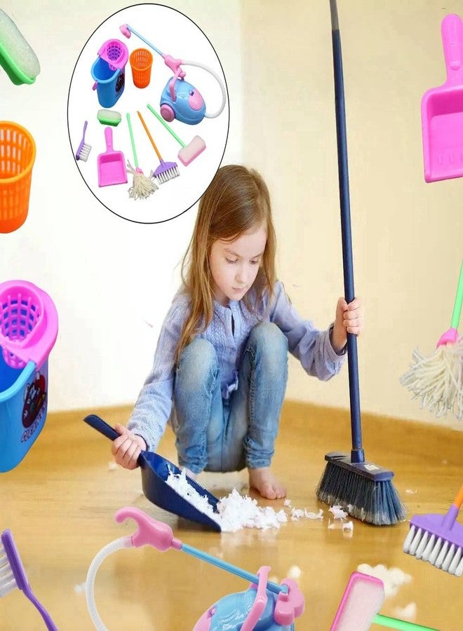 DoubleWood Doll House Accessories and Furniture Set, Miniature Bucket Doll Housework Cleaning Supplies Mini Dollhouse Accessories Dollhouse Furniture Decoration for 11.5 inch Doll (Doll House Cleaning) - Image 4