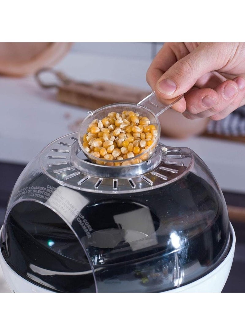 Generic - Hot Air Electric Popcorn Maker, 1200W Oil-Free Football Theme Popcorn Popper – Portable & Healthy Snack Maker for Home, Parties & Movie Nights - Image 1