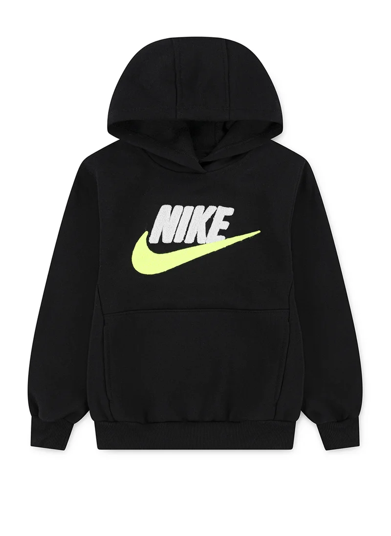 Nike Nkn Club Chenille Logo Pullover Hoodie