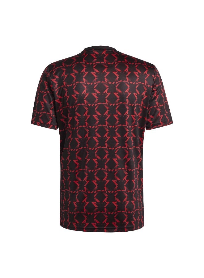 Adidas Adidas Mufc Preshi Black Football Jerseys For Men Xs  - Image 3