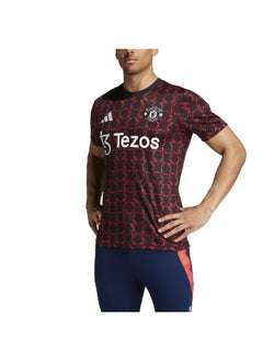 Adidas Adidas Mufc Preshi Black Football Jerseys For Men Xs  - Image 5