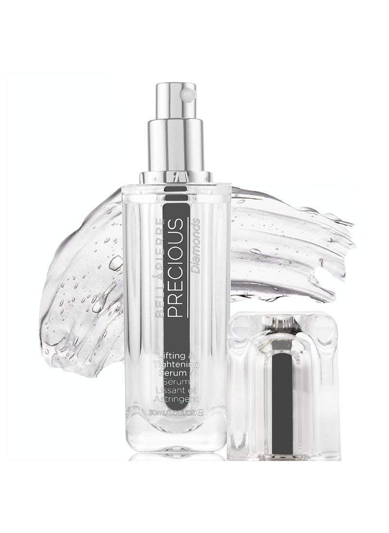 BellaPierre bellapierre PRECIOUS Diamonds Lifting & Tightening Serum | Awaken, Revitalize, and Tighten Tired, Sagging Skin | Enriched with Vitamins A & E | Non-Toxic and Paraben Free | 1.01 FL Oz 
