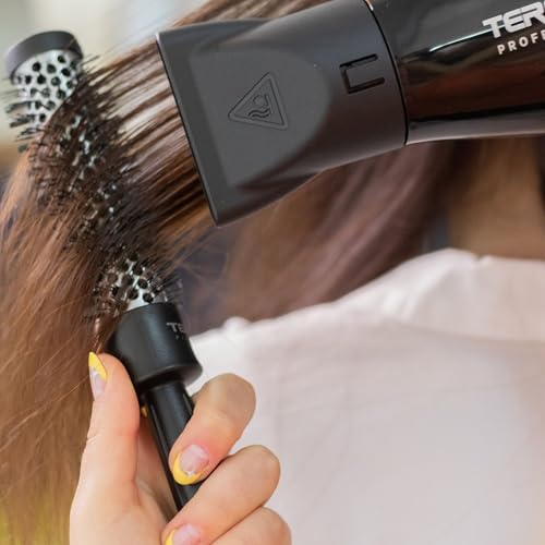 Termix Profesional Hairbrush Ø 12 mm- Aluminum Thermal Hairbrush with Nylon bristles, Ideal for All Types of Hairstyles - Image 4