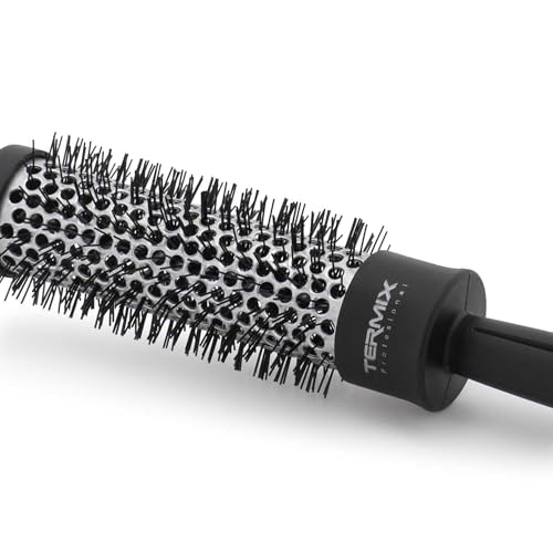 Termix Profesional Hairbrush Ø 12 mm- Aluminum Thermal Hairbrush with Nylon bristles, Ideal for All Types of Hairstyles - Image 3