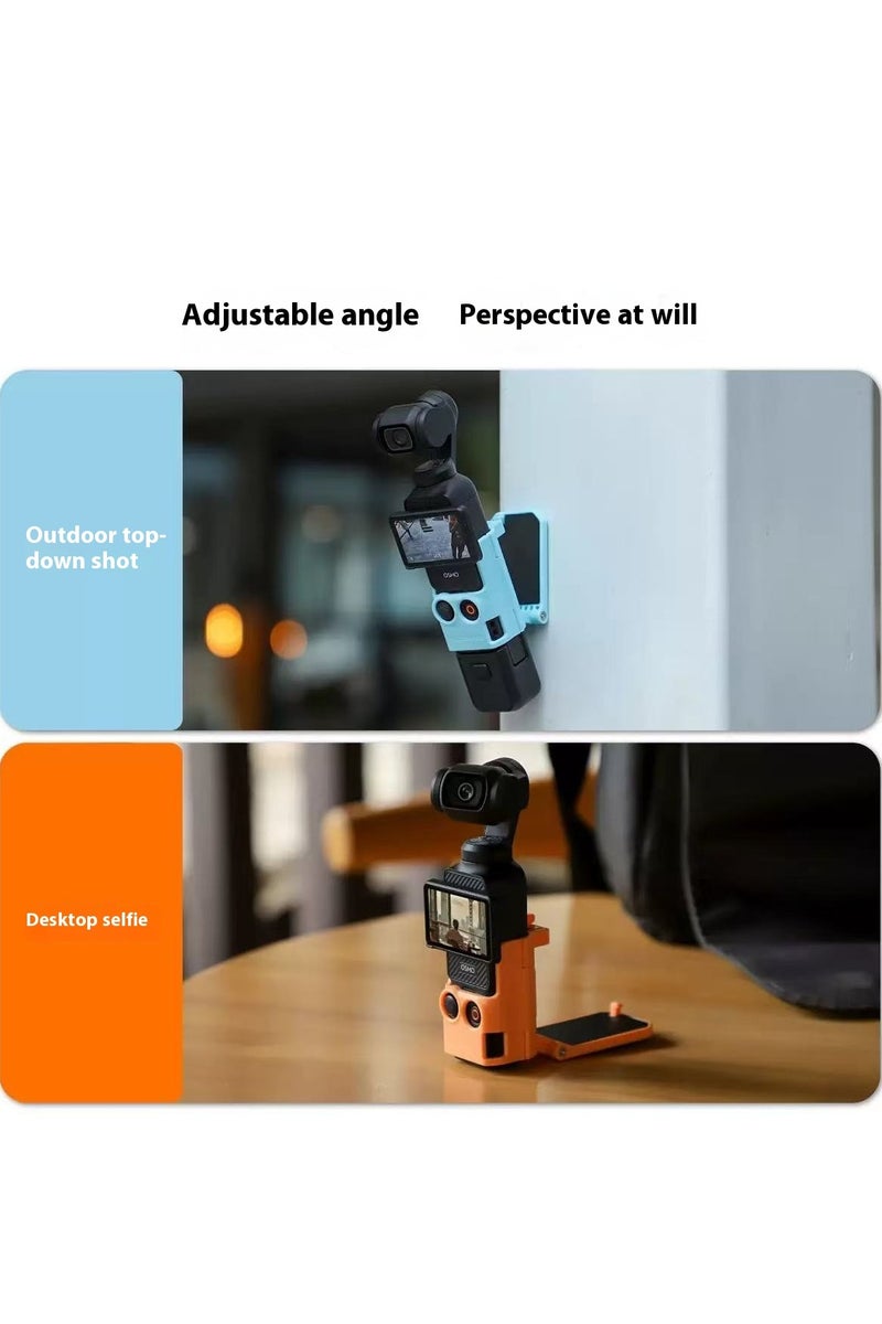 سني لايف Sunnylife DJI Osmo Pocket 3 قاعدة تثبيت مغناطيسية قابلة لتعديل الزاوية قاعدة سطح مكتب متعددة الوظائف (وردي) - Image 5