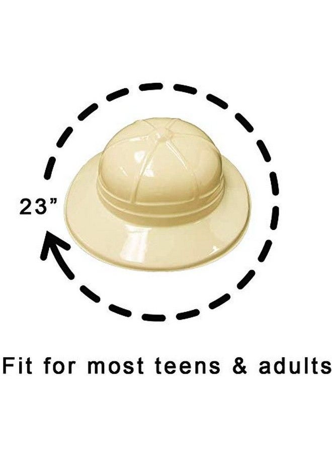 Super Z Outlet - Safari Party Hats Plastic Jungle Theme Animals Explorer Pith Halloween Costume Toy For Kids - Image 1