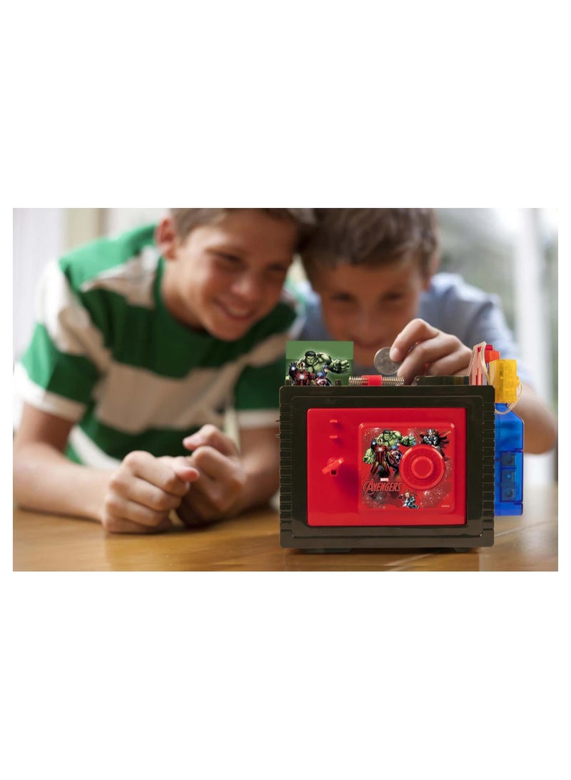 4M Logiblocks Marvel Avengers Smart Talking Bank - Image 1