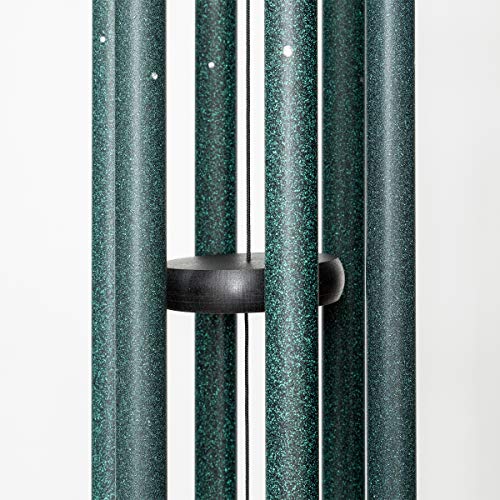 Corinthian Bells by Wind River – 30 inch Green Wind Chime for Patio, Backyard, Garden, and Outdoor Decor (Aluminum Chime) Made in The USA - Image 4