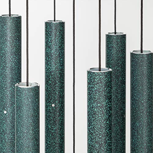 Corinthian Bells by Wind River – 30 inch Green Wind Chime for Patio, Backyard, Garden, and Outdoor Decor (Aluminum Chime) Made in The USA - Image 2