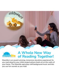 Moonlite Storytime Diggersaurs Storybook Reel, A Magical Way To Read Together, Digital Story For Projector, Fun Sound Effects, Toddler Early Learning Gifts For Kids Ages 12 Months And Up  - Image 3