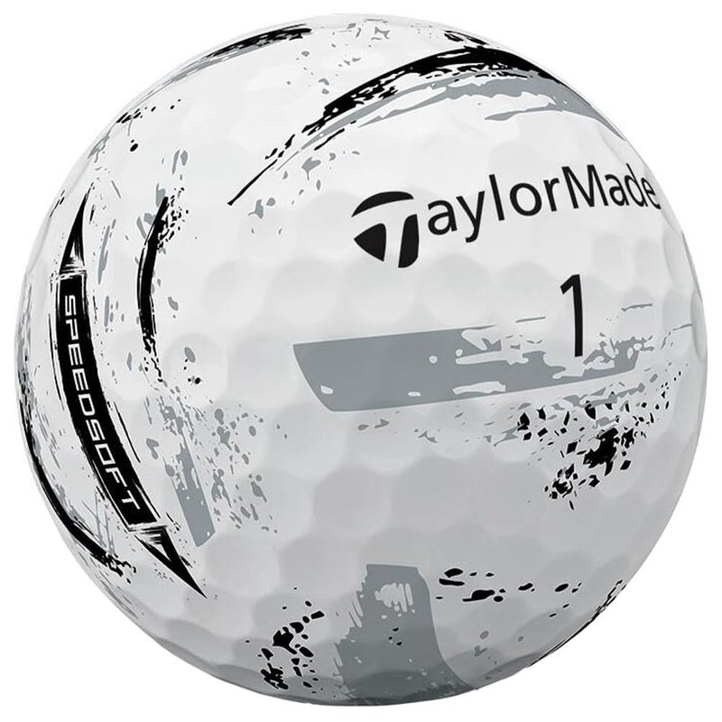 Taylormade Golf Speed Soft Ink Nfl Las Vegas Raiders Dozen - Image 2
