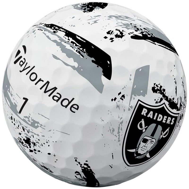 Taylormade Golf Speed Soft Ink Nfl Las Vegas Raiders Dozen - Image 4