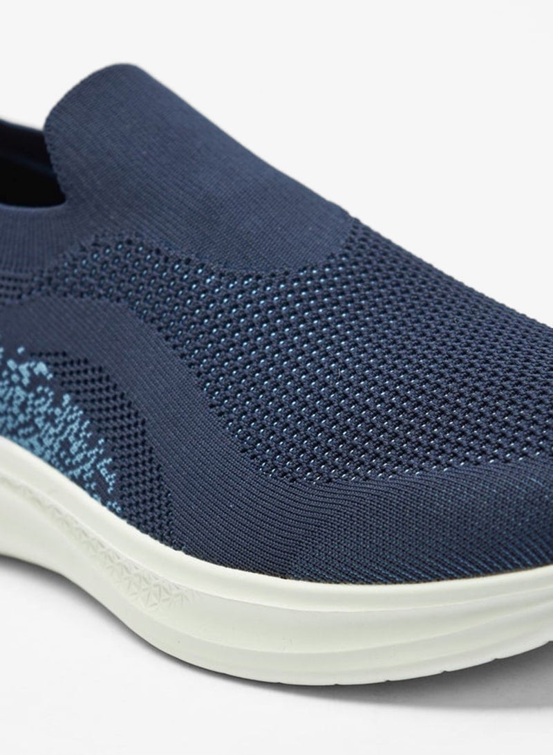 Dash Men Textured Slip On Sports Shoes - Image 5