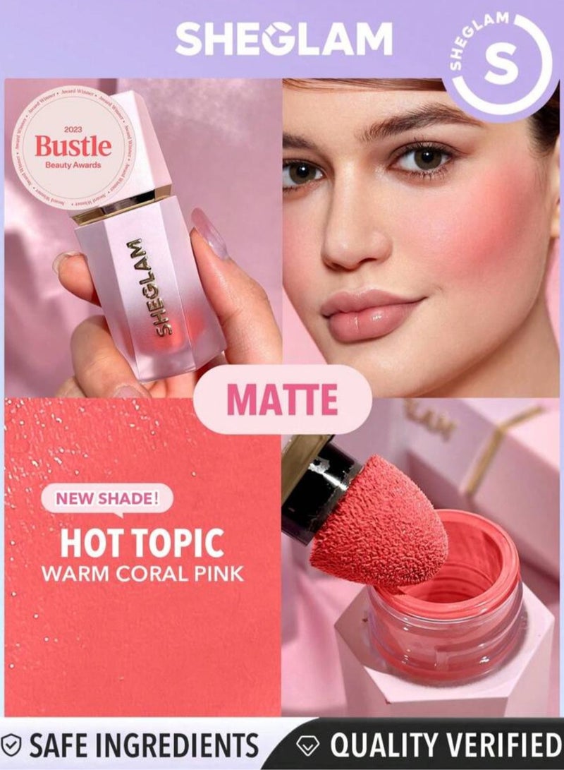 SHEGLAM Color Bloom Liquid Blush Hot topic - Image 1