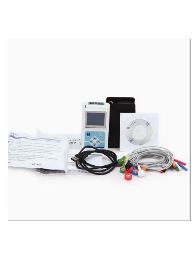 CONTEC - ECG 3 Channel Holter ECG System Dynamic 3 Lead Electrocardiogram - Image 1