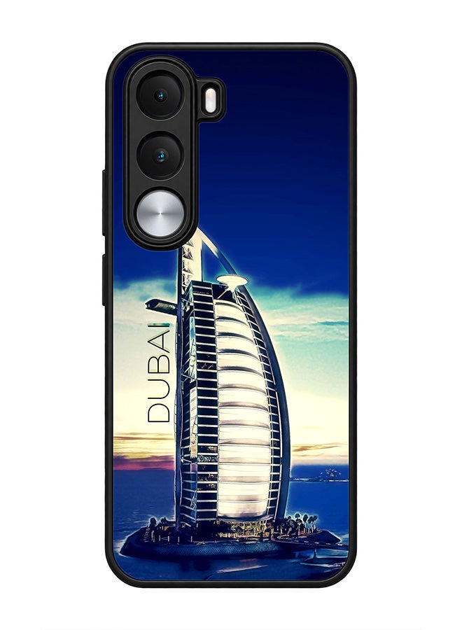 Stylizedd Rugged Case for realme C100i / C100x / P4x- Slim Fit Hybrid Rubber Cover Burj Al Arab - Dubai - Image 1