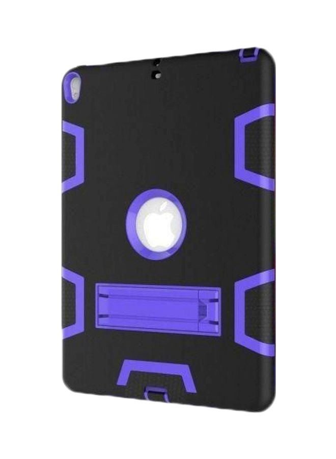 Loquat Armor Case Cover With Stand For Apple iPad Pro 9.7-Inch Black/Purple - Image 1