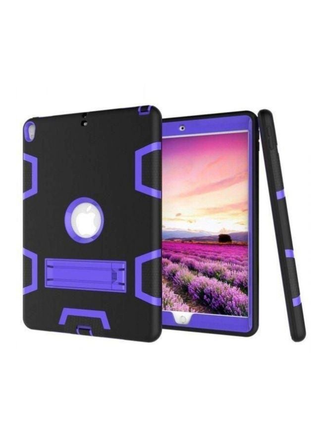 Loquat Armor Case Cover With Stand For Apple iPad Pro 9.7-Inch Black/Purple - Image 2