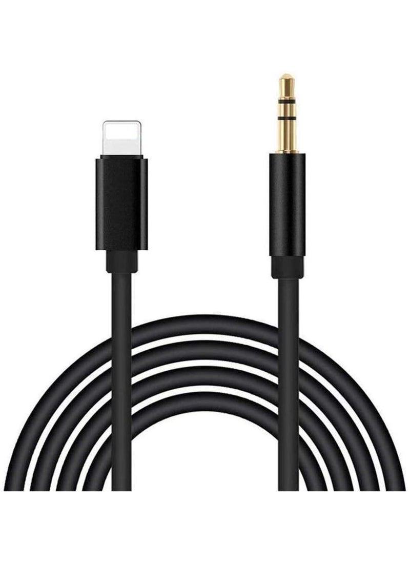 Generic - Lightning to 3.5mm OTG Male Aux Audio Connector Adapter for Headphones and Earphones - Image 1