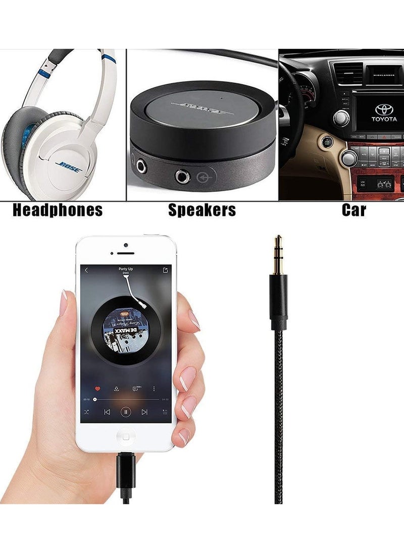 Generic - Lightning to 3.5mm OTG Male Aux Audio Connector Adapter for Headphones and Earphones - Image 1