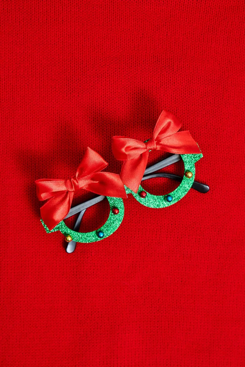 ديفاكتو Unisex Christmas Themed Glasses