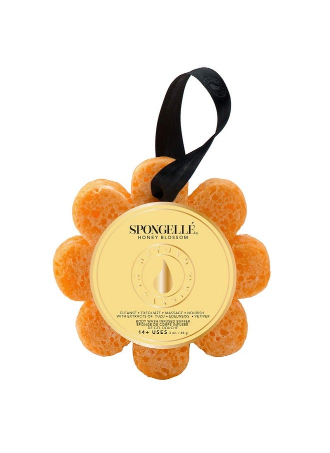 spongelle - Wild Flower Body Wash Infused Buffer, Honey Blossom - Image 1