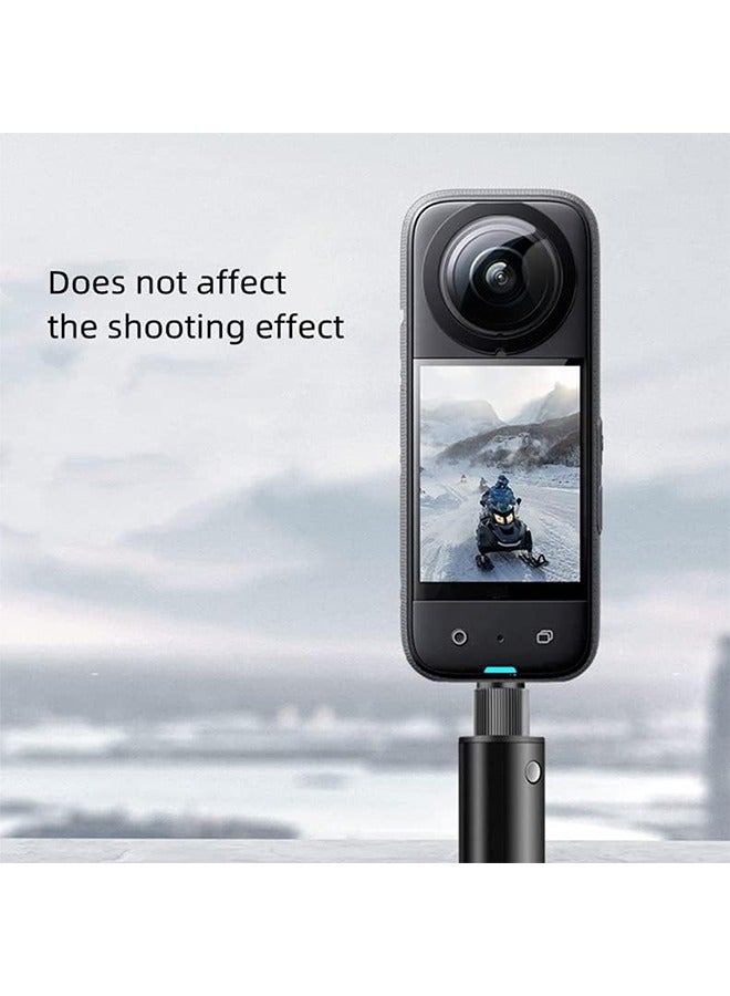 2 Pcs Lens Cover for Insta360 X3 Camera Lens Protector Kit, Panoramic Lens Protective Adhesive Waterproof Scratch Protection, Protective Film Cover Camera Protection Accessories  - Image 3
