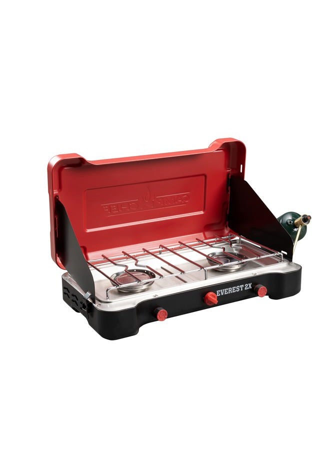 Camp Chef Mountain Series Everest 2X High Output Two-Burner Cooking System - Image 1
