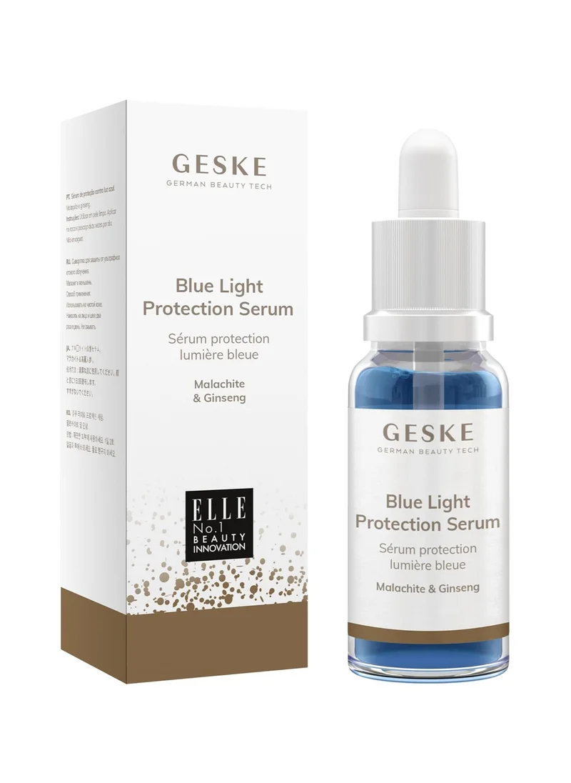 جيسكي GESKE Blue Light Protection Serum | Protection Against Digital Skin Ageing During Computer Work | Against Pigment Spots | Serum | Vegan Formula | No Animal Testing | Complements GESKE SmartAppGuided™