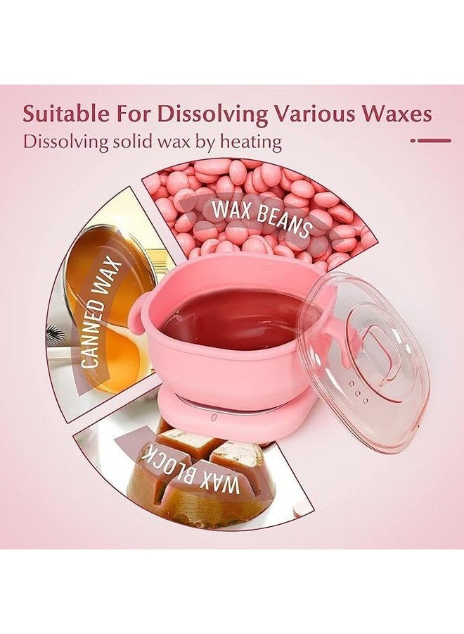 FICTIOUS Professional Non Sticky Wax Pot Silicone Based Portable Wax Warmer | Wax Heater | Wax Boiler for Hair Removal - Image 3