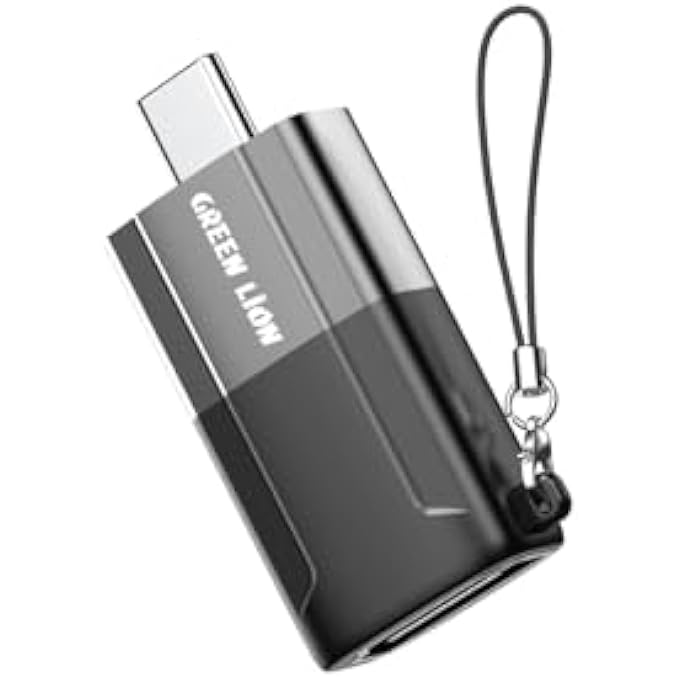 GREEN LION TYPE-C TO HDMI ADAPTER, PVC+ ALUMINUM ALLOY MATERIAL, PLUG AND PLAY,EXTENDED MODE, SUPPORTS 4K RESOLUTION, MIRROR MODE - GRAY - Image 1